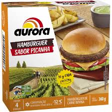 Hamburguer Aurora Picanha 360g