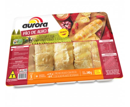 Pao De Alho Aurora 340g