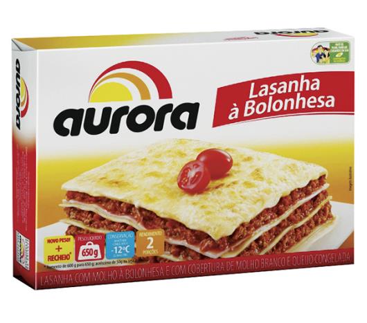 Lasanha Aurora 600g