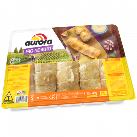 Pao De Alho Aurora 340g