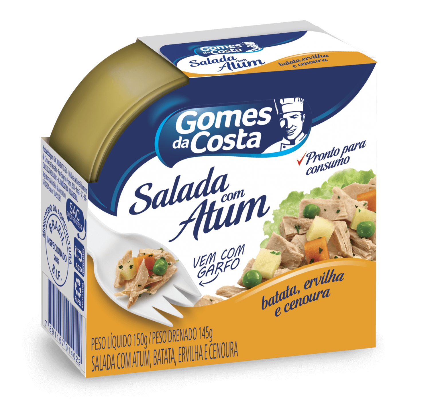 Salada Atum Gomes Da Costa 145g