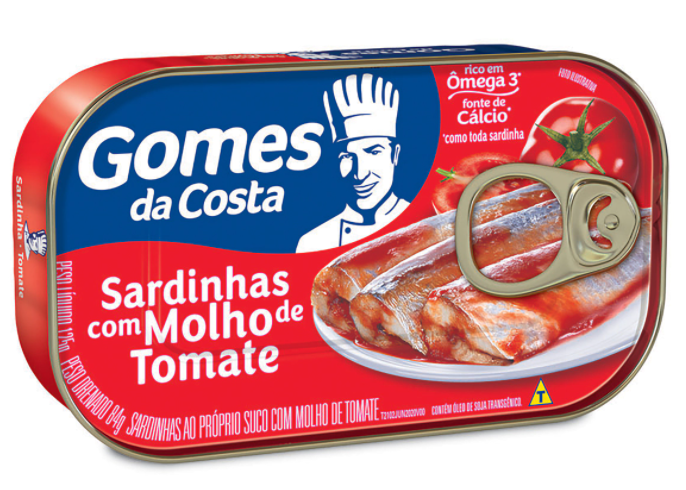 Sardinha Gomes Da Costa Lt 125g