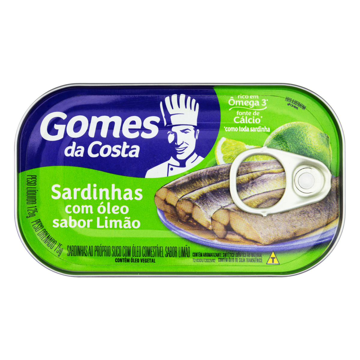 Sardinha Gomes Da Costa Lt 125g