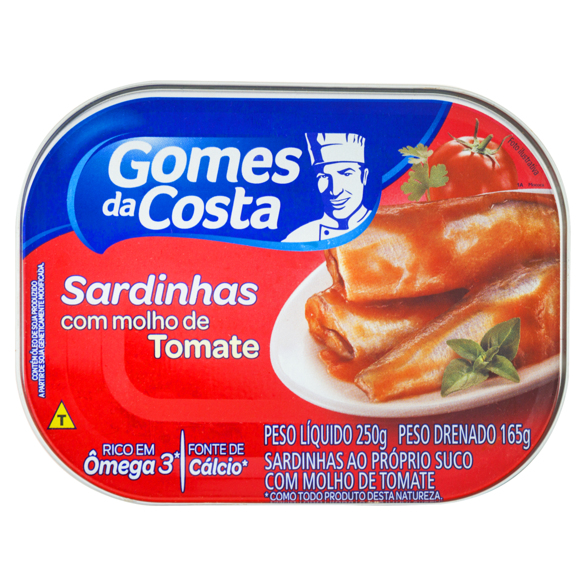 Sardinha Gomes Da Costa Lt 250g
