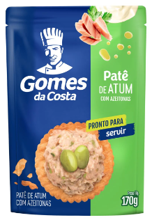 Pate Atum Gomes Pouch 170g