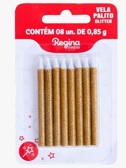 Vela Palito Regina C/8