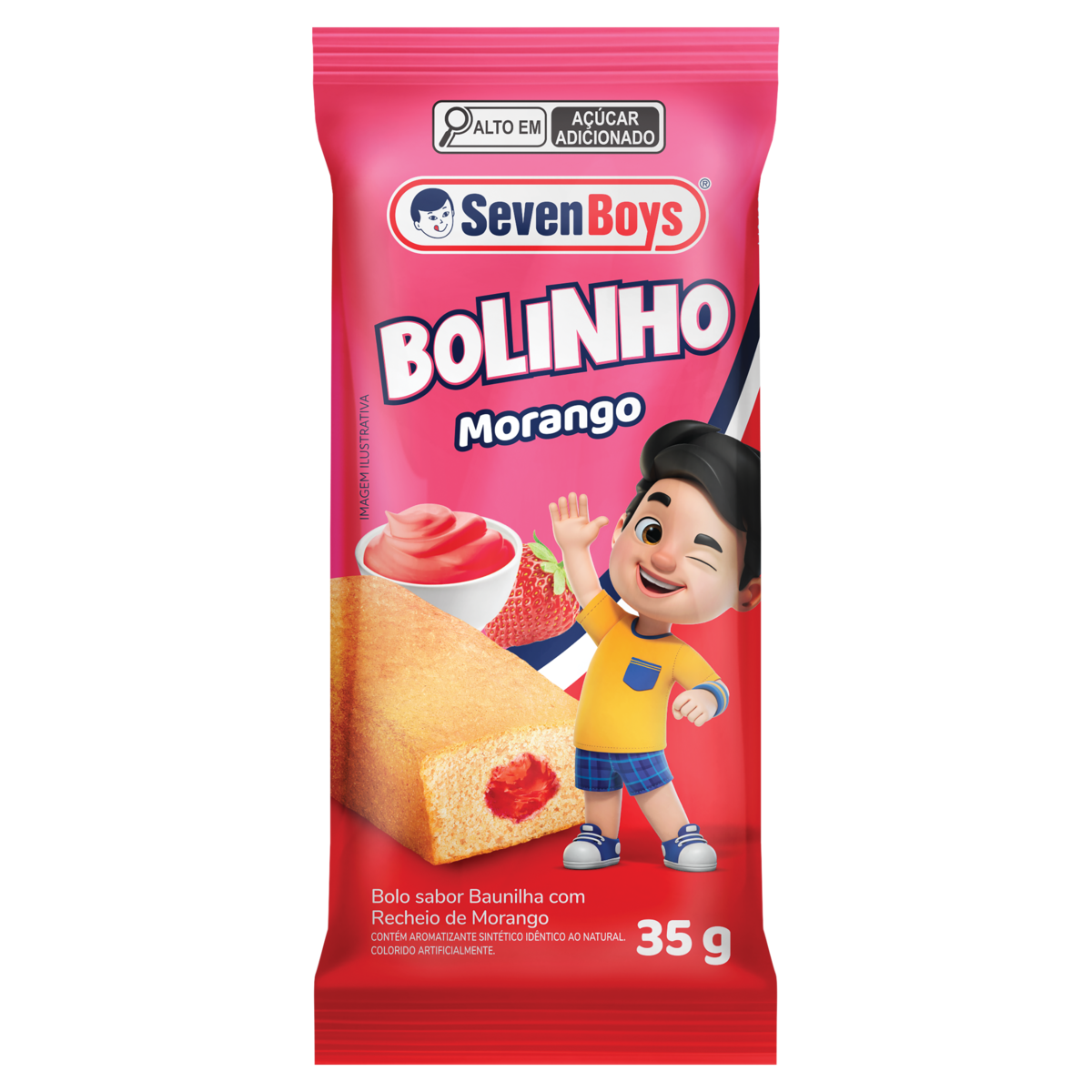 Bolinho Seven Boys 35g