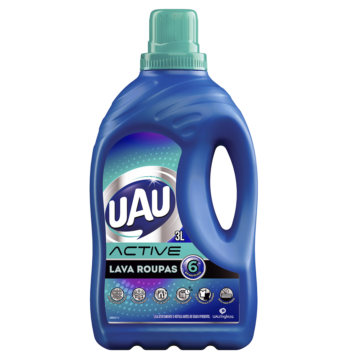 Lava Roupas Liquido Uau 3l