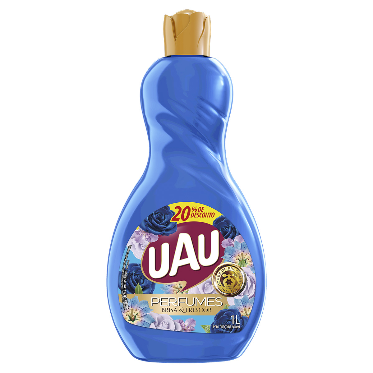 Limpador Perfumado Uau 1l 20%