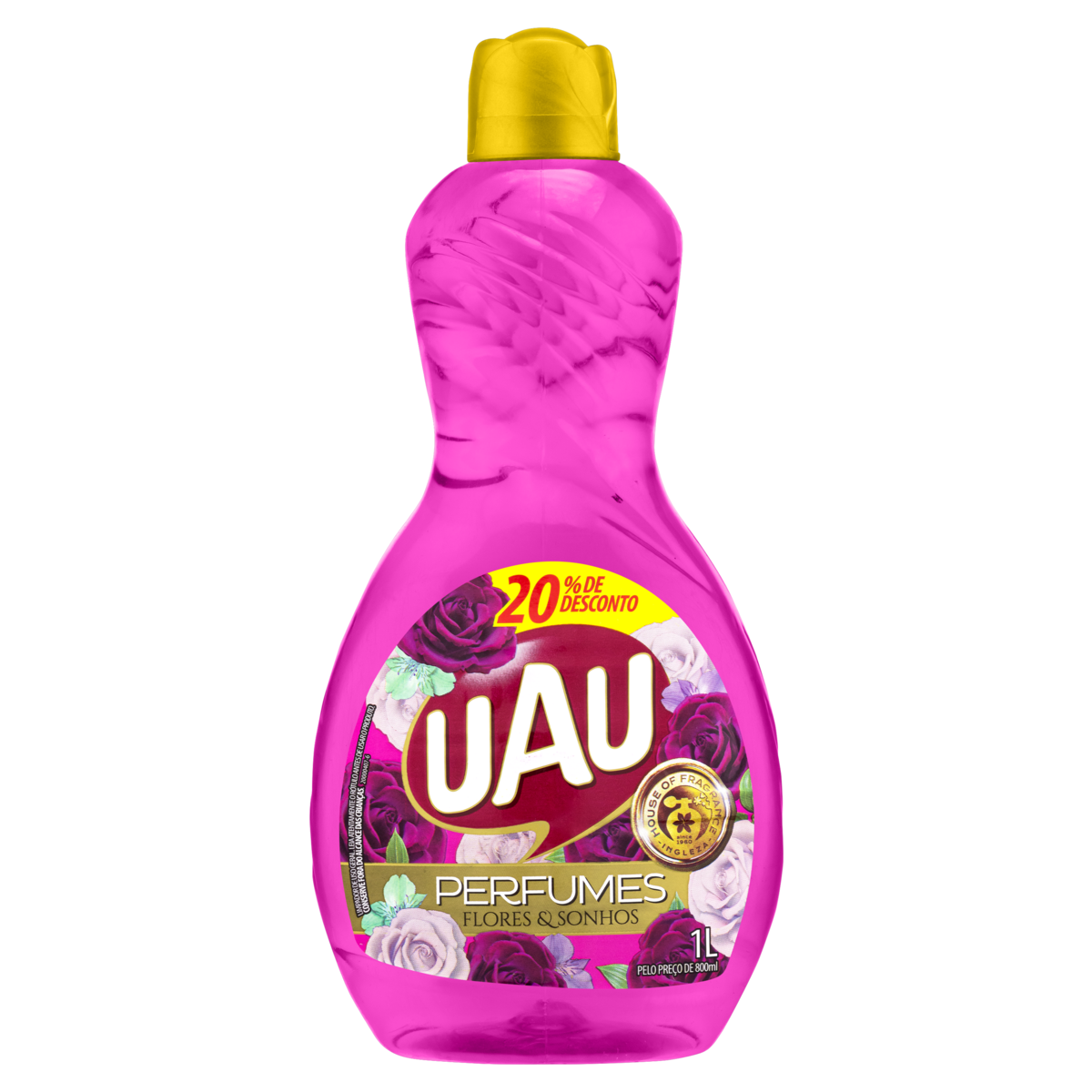 Limpador Perfumado Uau 1l 20%