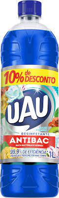 Desinfetante Pinho Uau Antibac 1l