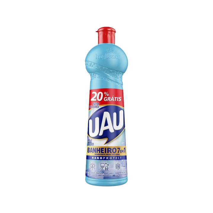 Desinfetante Banheiro Uau 20% 500ml