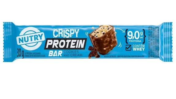 Barra Cereais Protein Crispy Nutry 30g