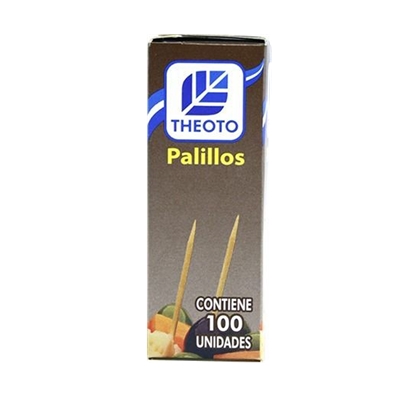 Palito Dente Theoto C/ 100 Un