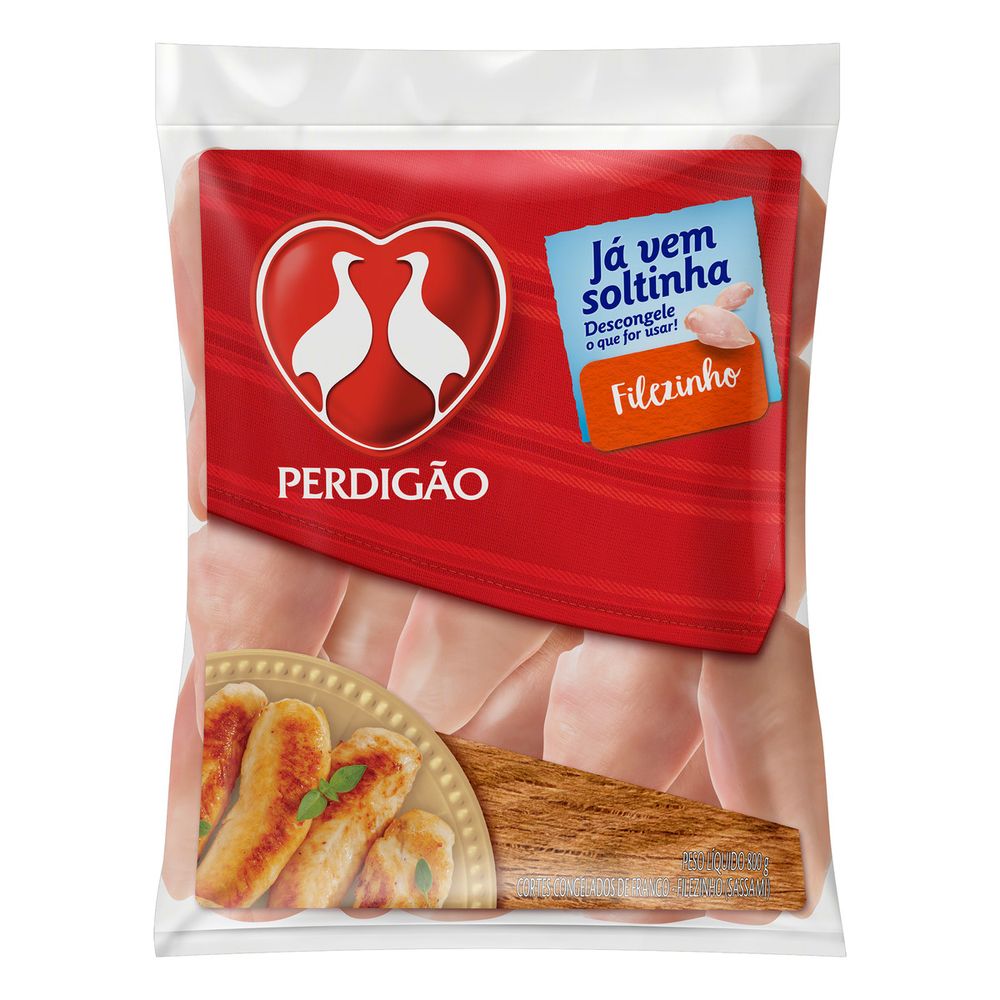 File De Peito Frango Perdigao Pct 800g