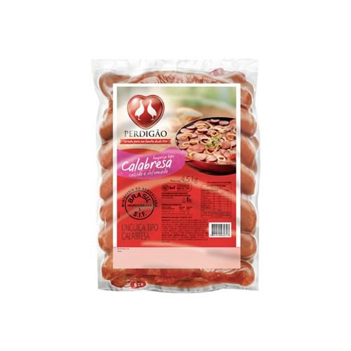 Linguica Calabresa Perdigao Pct 4,5kg