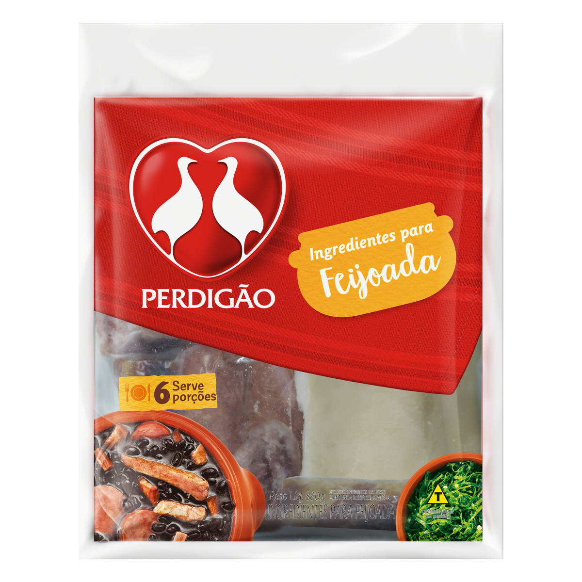 Pertences P/ Feijoada Perdigao 880g
