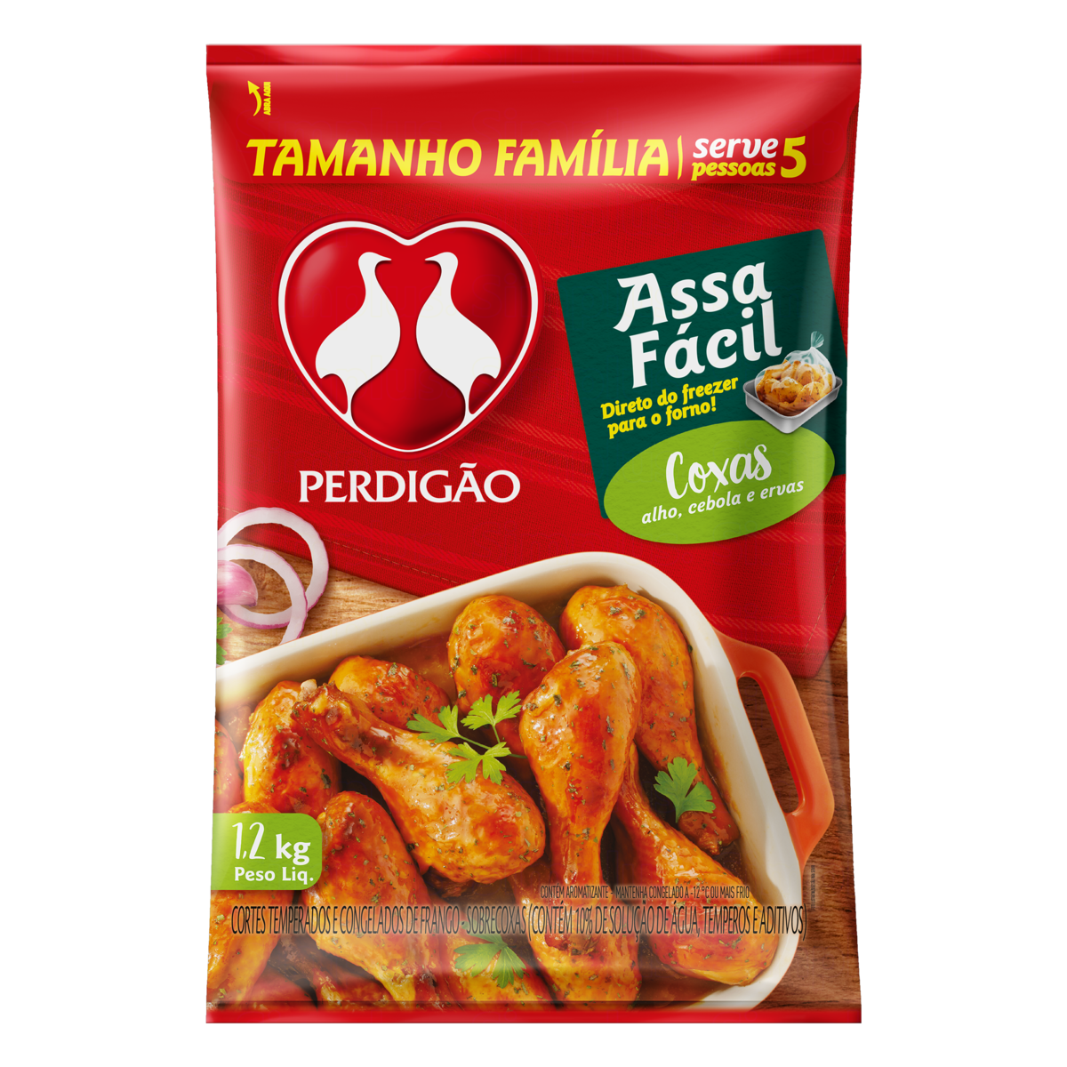 Coxas Frango Perdigao Assa Facil Pct 1,2