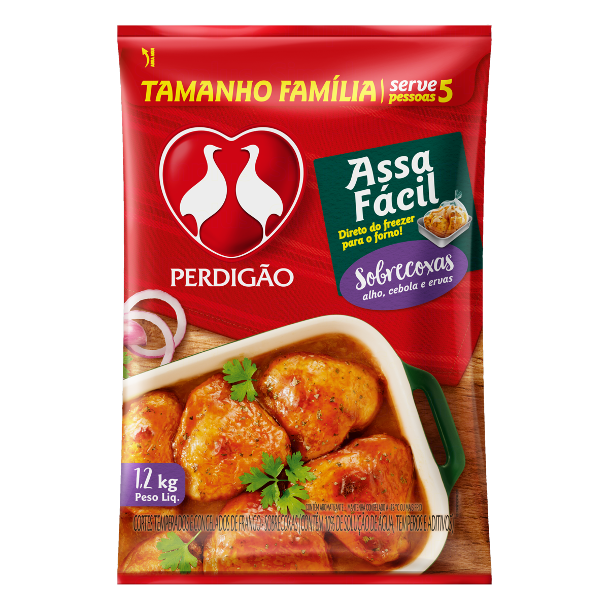 Sobrecoxas Fran Assa Facil Perdigao 1,2kg