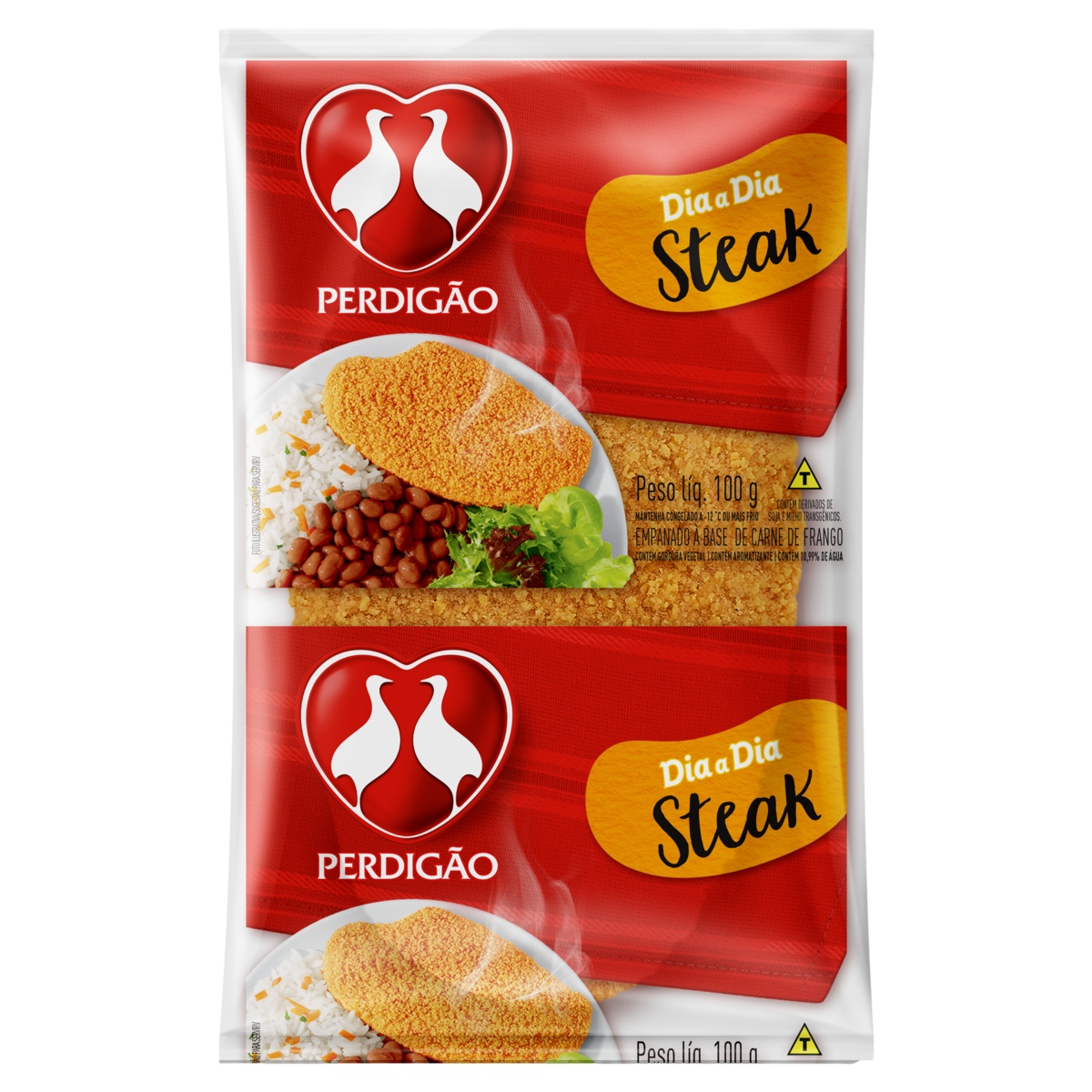 Empanado Steak Perdigao 100g