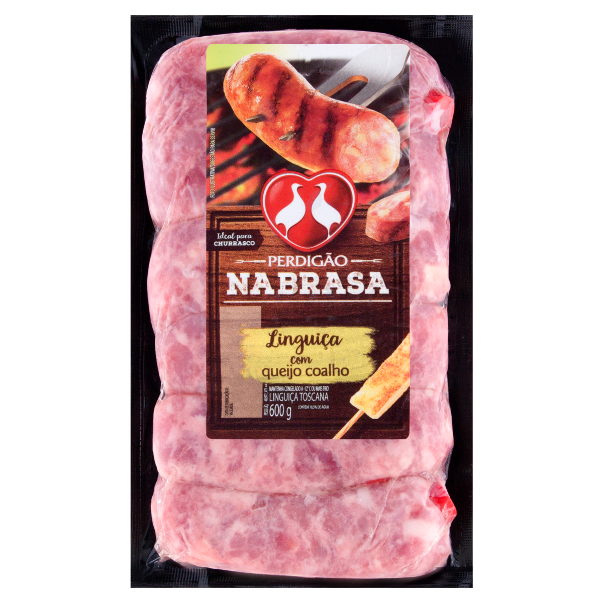 Linguica Toscana Na Brasa Perdigao 600g
