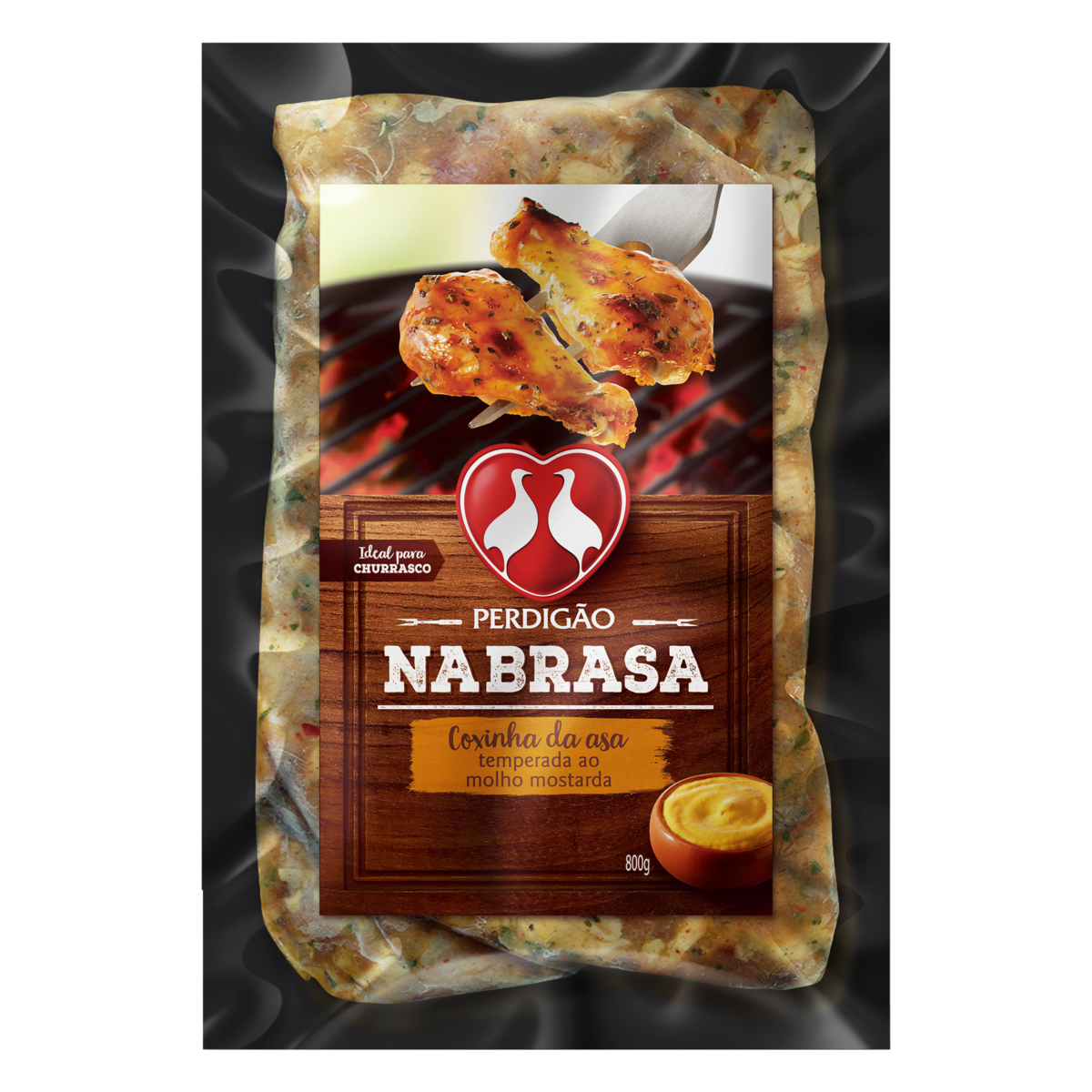 Coxinha Da Asa Na Brasa Perdigao 800g