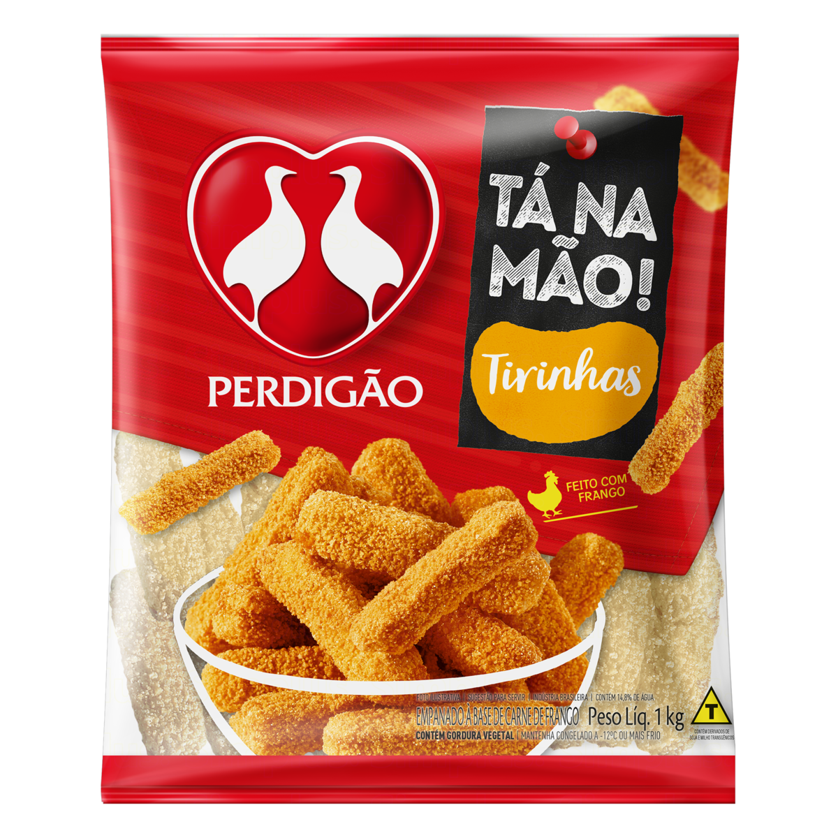 Empanado Tirinha Perdigao Pct 1kg