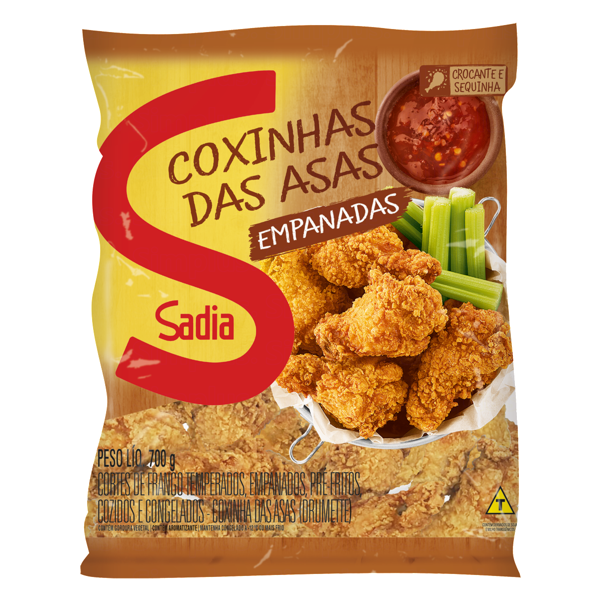 Coxinha Da Asa Sadia 700g