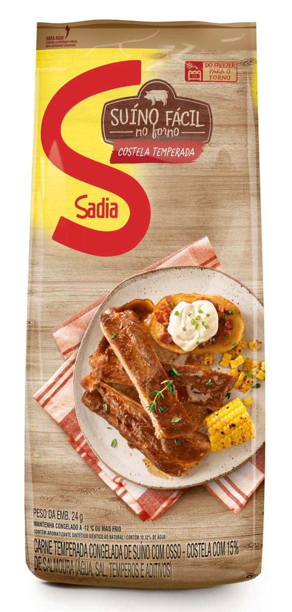 Costela Suina Temp Sadia Un