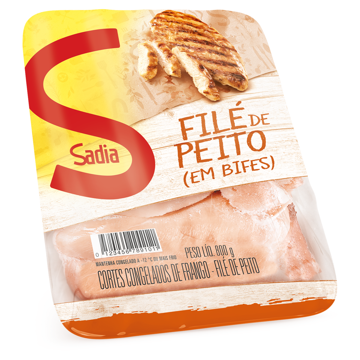 File Peito Frango Sadia Bdj 800g