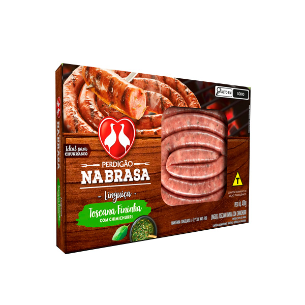 Linguica Fininha Perdigao 400g