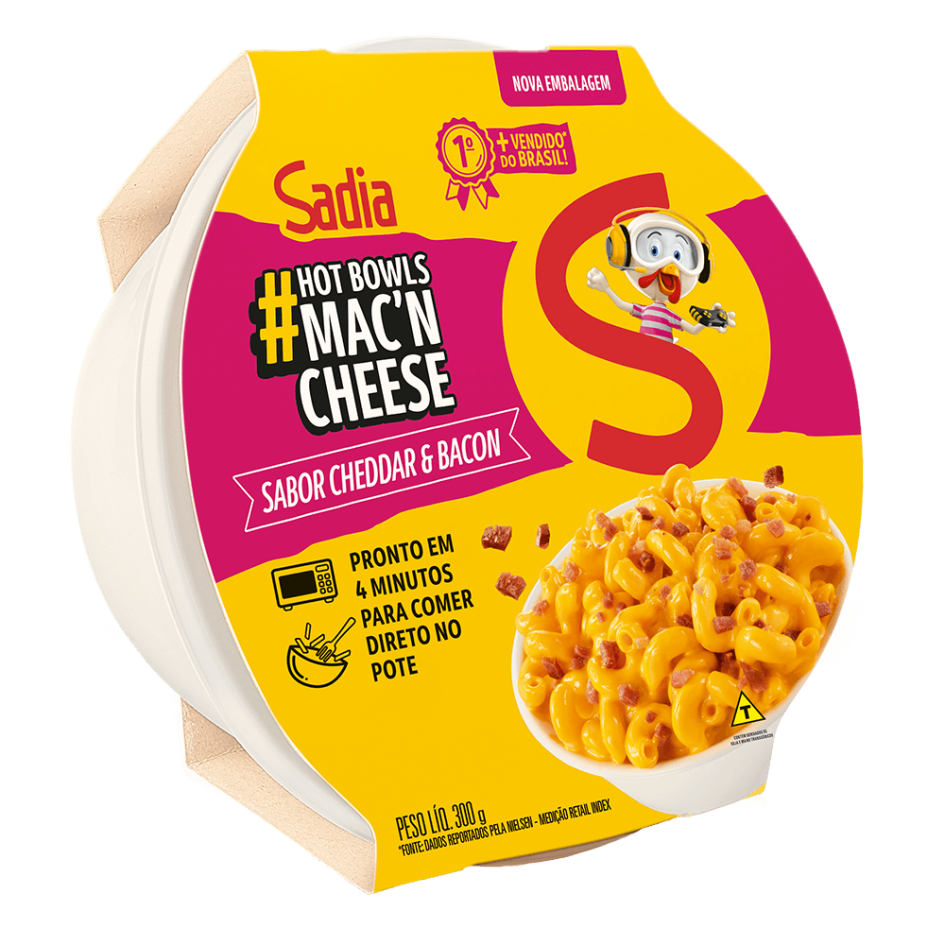 Macar Mac'n Cheese Sadia 300g