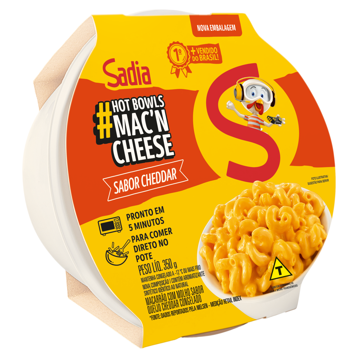 Macar Mac'n Cheese Sadia 300g