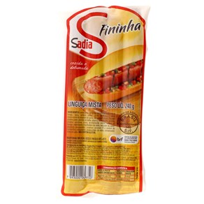 Linguica Fininha Mista Sadia 215g
