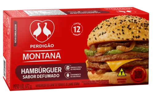 Hamburguer Perdigao 672g