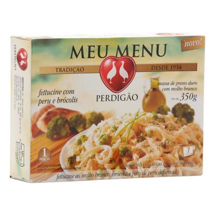 Fettucine Meu Menu Perdigao 350g