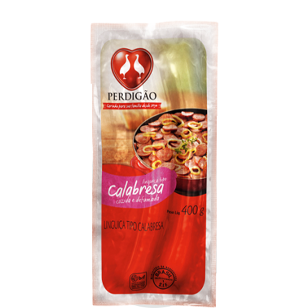 Linguica Calabresa Perdigao 400g