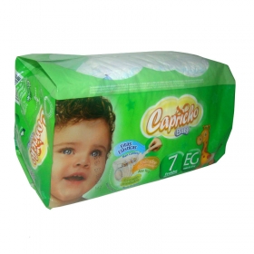 Fralda Descartavel Capricho Baby Eg 7un