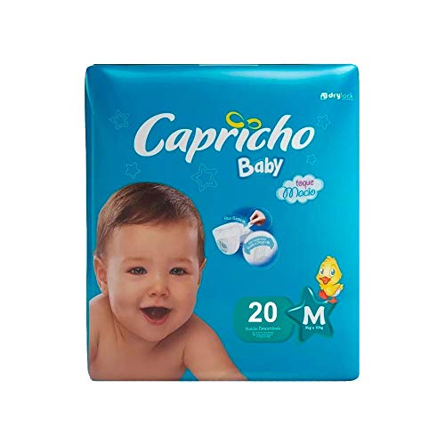 Fralda Descartavel Capricho Baby m 20un