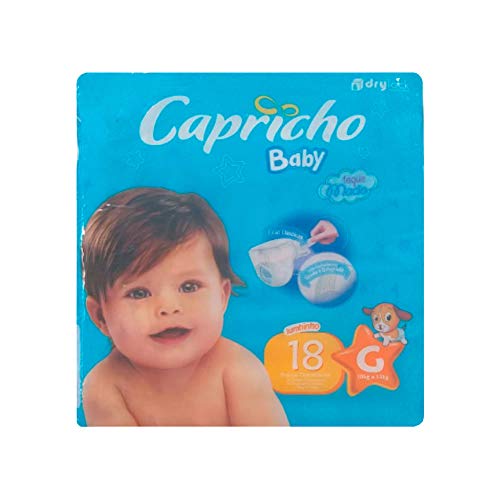 Fralda Descartavel Capricho Baby g 18un