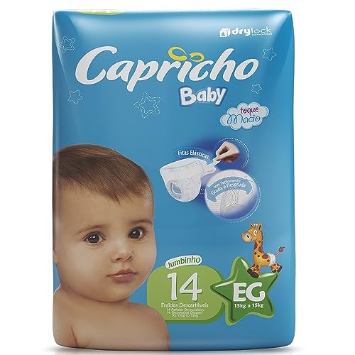 Fralda Descartavel Capricho Baby Xg 14un