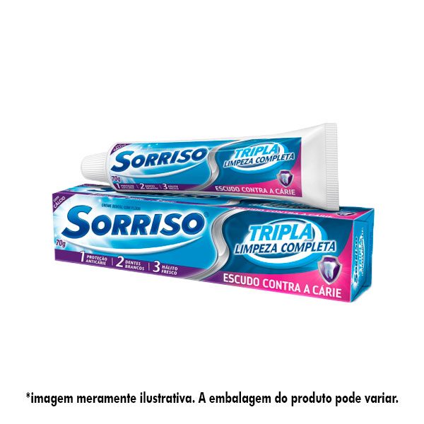 Creme Dental Sorriso 70g