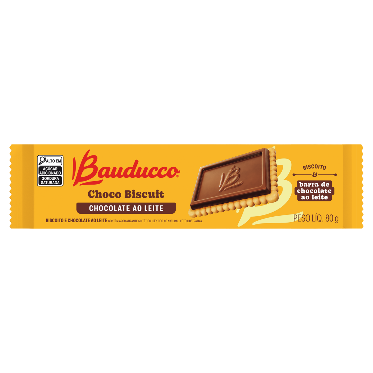 Biscoito Chocobiscuit Bauducco 80g