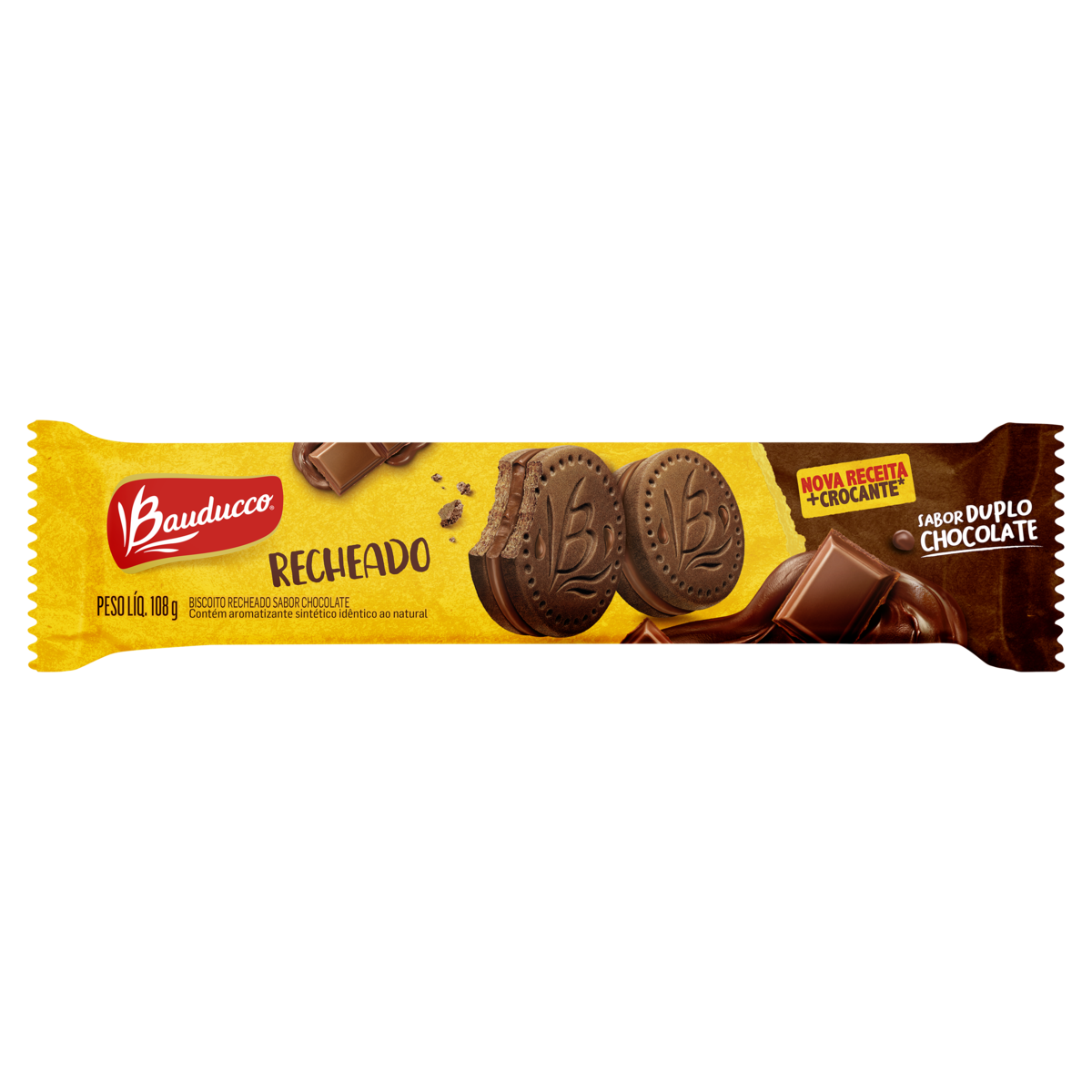 Biscoito Recheado Bauducco 108g