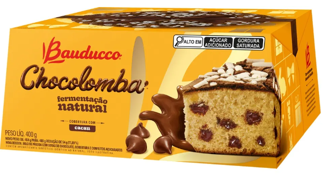 Chocolomba Pascoal Bauducco 400g