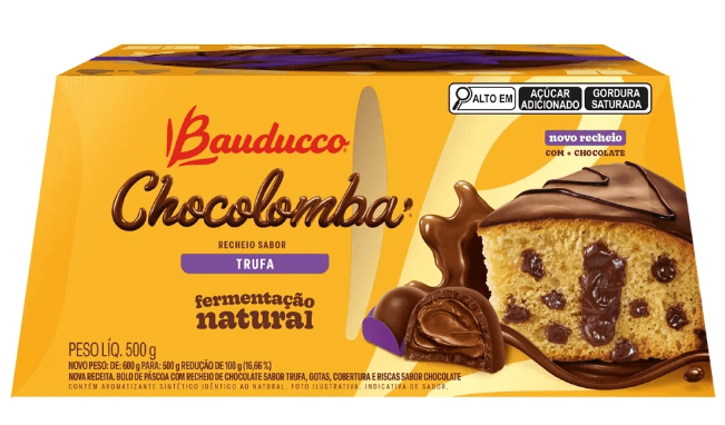 Chocolomba Pascoal Bauducco 500g