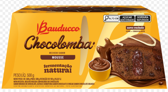 Chocolomba Pascoal Bauducco 500g