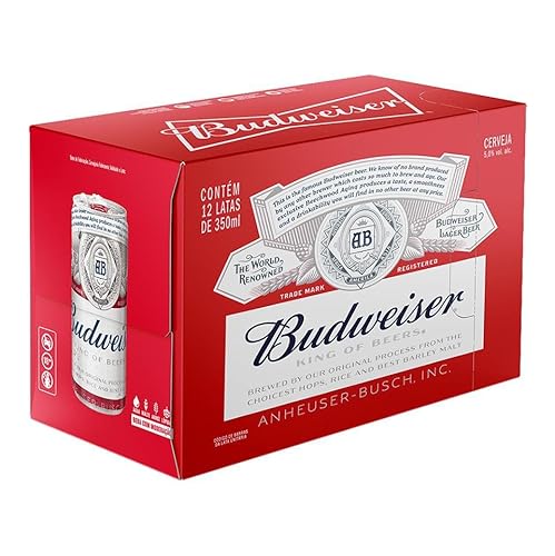 Cerveja Budweiser Lt 350ml