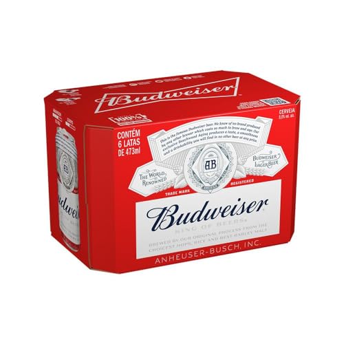 Cerveja Budweiser Lt 473ml