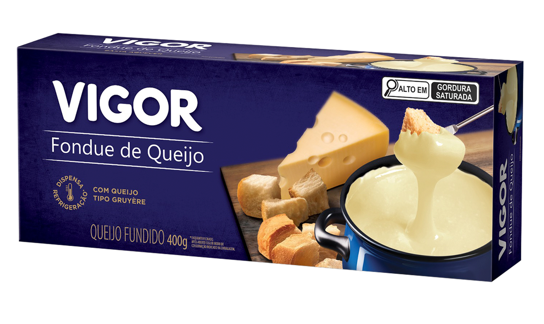 Fondue Queijo Vigor 400g